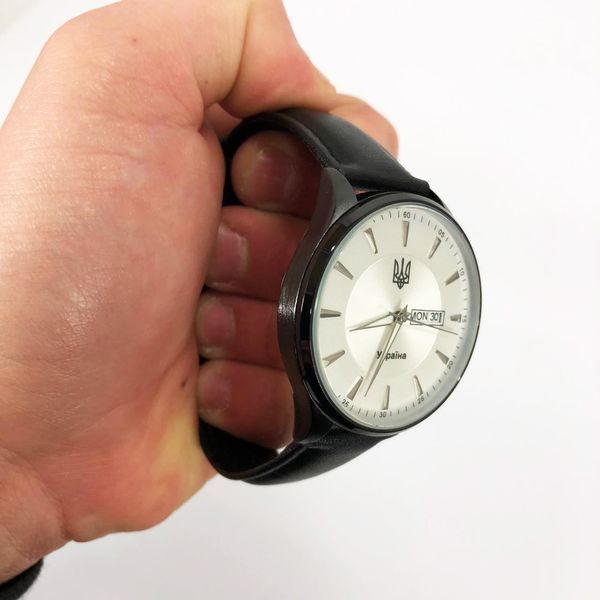 Часы наручные мужские SKMEI 5702/2075BKSI, Классические кварцевые мужские наручные часы, Супер часы 00022119 фото