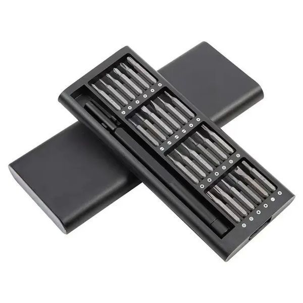 Набор отверток 25 в 1 магнитные Биты Phillips Torx Hex Precision DIY разборный миникейс 00022637 фото