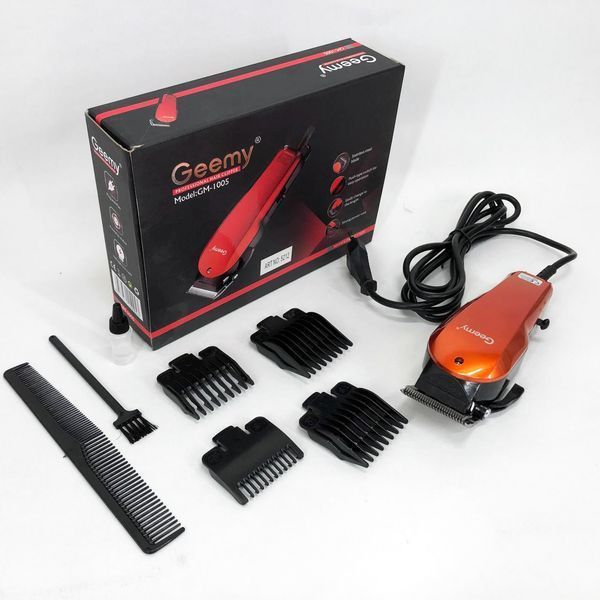 Машинка для стрижки GEMEI GM-1005, машинка для стрижки для дома, машинка для стрижки мужская 00014327 фото