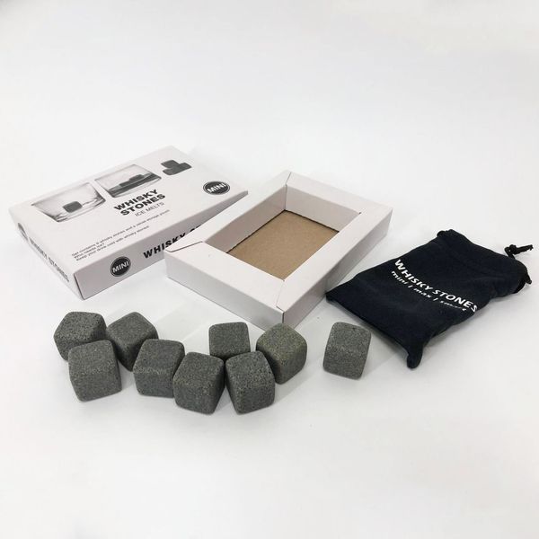 Камені для віскі Whiskey Stones з стеатита (9шт) 00012570 фото