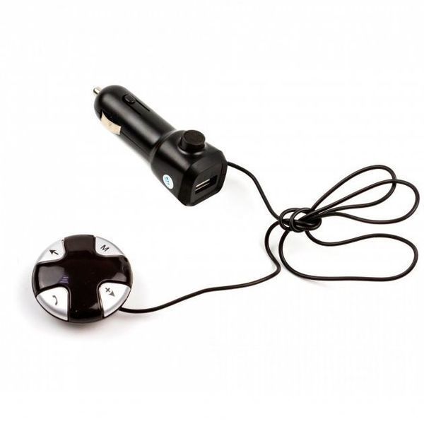 Трансмиттер модулятор MP3 UKC CM-S25 с магнитным держателем, Автомобильный трансмиттер bluetooth 00016820 фото
