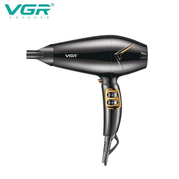 Мощный электрический профессиональный фен для волос VGR V-423 1800-2200W, Женский фен для волос 00014410 фото