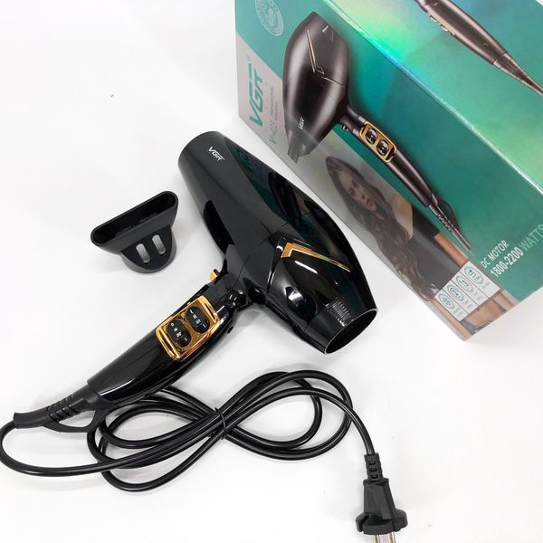 Мощный электрический профессиональный фен для волос VGR V-423 1800-2200W, Женский фен для волос 00014410 фото