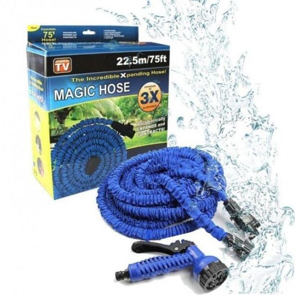 Шланг садовий Magic House 30.0м. Колір синій 00013452 фото