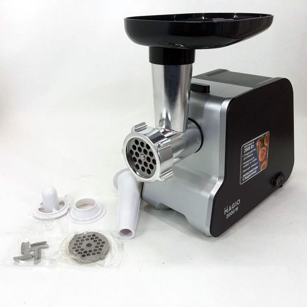 Мясорубка Magio MG-268 N 2000 Вт мясорубка для мяса электромясорубка для шинковки электромясорубка для дома 00018998 фото