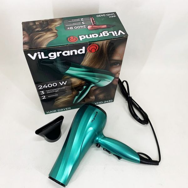 Фен Vilgrand VHD-2430 Колір: зелений 00014879 фото
