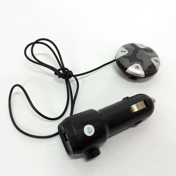 Трансмиттер модулятор MP3 UKC CM-S25 с магнитным держателем, Автомобильный трансмиттер bluetooth 00016820 фото