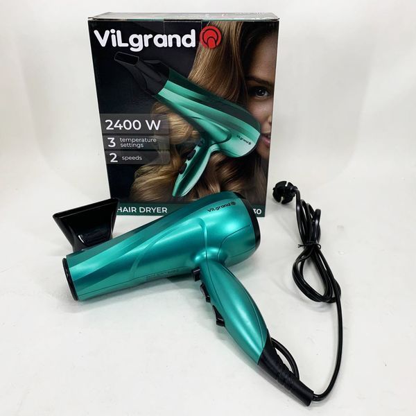 Фен Vilgrand VHD-2430 Колір: зелений 00014879 фото