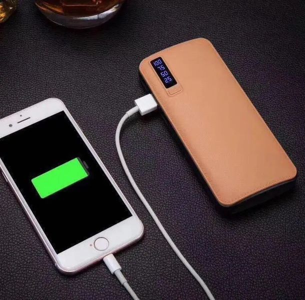 Портативное зарядное 20000 mahc экраном 3 USB + фонарик,павер банк, Power Bank 00017909 фото