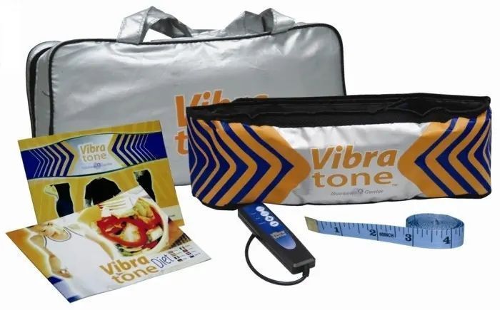 Пояс вибромассажер для похудения vibro tone | вибро тон 00015644 фото