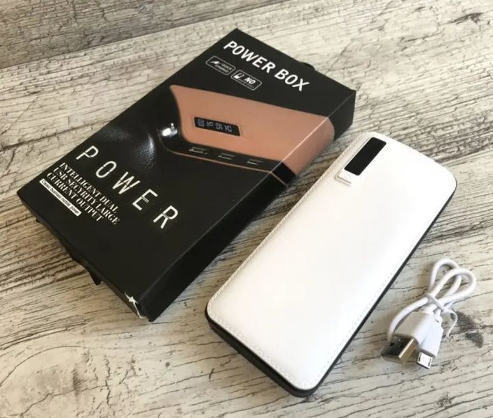 Портативное зарядное 20000 mahc экраном 3 USB + фонарик,павер банк, Power Bank 00017909 фото