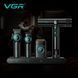 Набір VGR STEPLERSS RPO 4 IN 1 BLACK, триммер, машинка для стрижки, електробритва, фен 00015222 фото 2