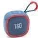 Портативная Bluetooth-колонка TG659 с ремешком, Блютуз колонка с подсветкой. Цвет: синий 00017643 фото 8