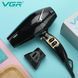 Мощный электрический профессиональный фен для волос VGR V-423 1800-2200W, Женский фен для волос 00014410 фото 6