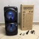 Колонка ZQS-8201 Бездротова переносна акустична Bluetooth з підсвічуванням мікрофоном AUX пульт Д/У 00017463 фото 9