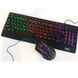 Клавіатура+мишка UKC з LED підсвічуванням від USB M-710, клавіатура ігрова з підсвічуванням та мишкою 00017264 фото 3