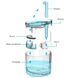 Питьевой фонтан поилка для кошек и собак NPET WF050TP 1.5L с фильтром прозрачный 00021964 фото 4