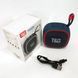 Портативная Bluetooth-колонка TG659 с ремешком, Блютуз колонка с подсветкой. Цвет: синий 00017643 фото 4