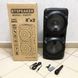 Колонка ZQS-8201 Бездротова переносна акустична Bluetooth з підсвічуванням мікрофоном AUX пульт Д/У 00017463 фото 6