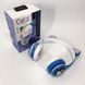 Беспроводные наушники с кошачьими ушками и RGB подсветкой Cat VZV 23M. Цвет: синий 00023809 фото 6