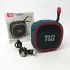 Портативная Bluetooth-колонка TG659 с ремешком, Блютуз колонка с подсветкой. Цвет: синий 00017643 фото 7