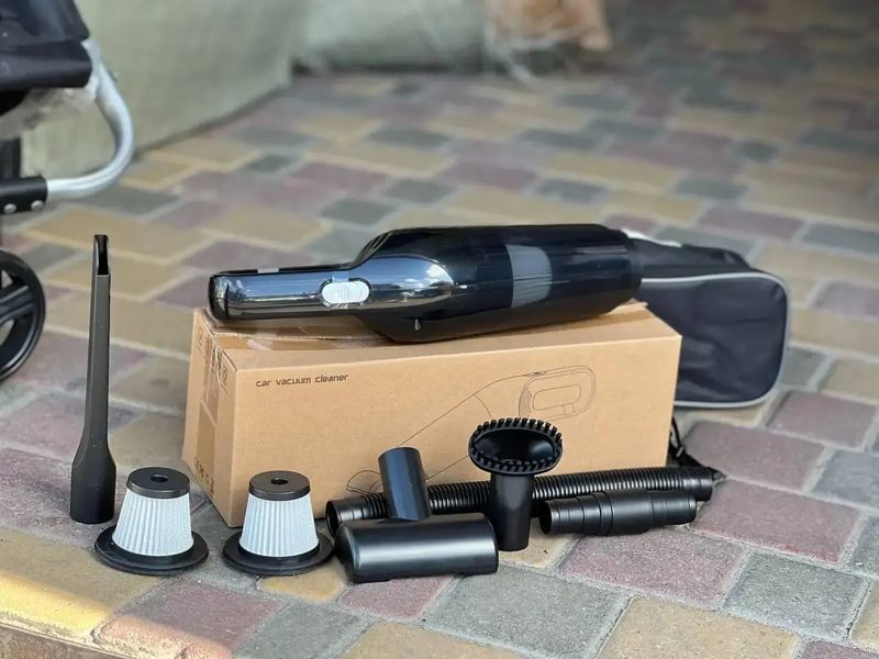 Автомобільний пилосос бездротовий акумуляторний Vacuum cleaner set AND-66-20 00021097 фото
