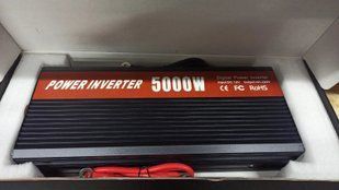 Преобразователь напряжения, инвертор 5000W inverter 12V-220V 00017985 фото