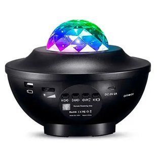 Проектор-нічник Bluetooth/USB колонкою та пультом керування Sky Light (SL-43999) 00022493 фото
