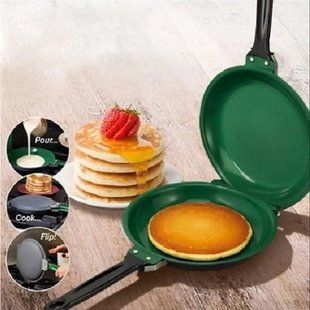 Двостороння сковорода для приготування млинців та панкейків Pancake Maker 00020473 фото