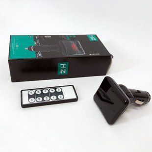 Трансмиттер FM-модулятор HZ H9, Фм модулятор блютуз в машину, Автомобильный плеер 00016764 фото