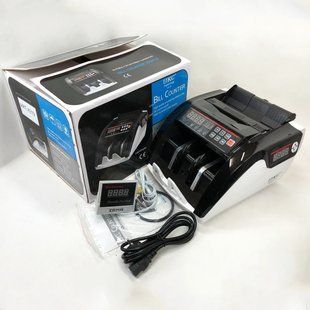 Счетная машинка для денег Bill Counter UV MG 5800 детектор валют + Внешний дисплей, счетчик банкнот 00012614 фото