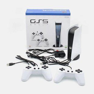 Игровая консоль ретро приставка для телевизора Dendy Game Station GS5 200 игр 8 Bit 00015817 фото