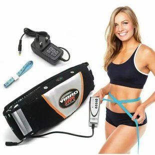 Пояс массажный для похудения с эффектом сауны vibro shape 00015645 фото