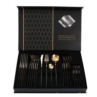 Набор столовых приборов Kitchen Ware 24 шт из нержавеющей стали на 6 персон 00019306 фото