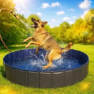 Бассейн для собак, нескользящий бассейн для домашних животных Pet Pool AND XL-1461 00021965 фото