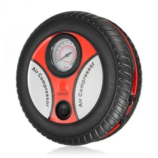 Компрессор Автомобильный AIR COMPRESSOR 260PSI DC-12V красный 00017146 фото