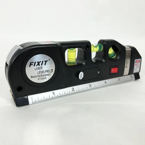 Лазерный уровень Laser Level Pro 3 со встроенной рулеткой, Высокоточный лазерный уровень 00012598 фото