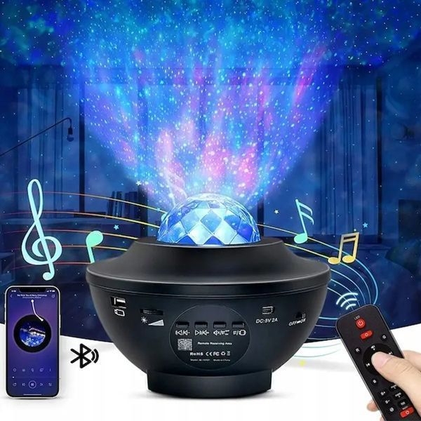 Проектор-нічник Bluetooth/USB колонкою та пультом керування Sky Light (SL-43999) 00022493 фото