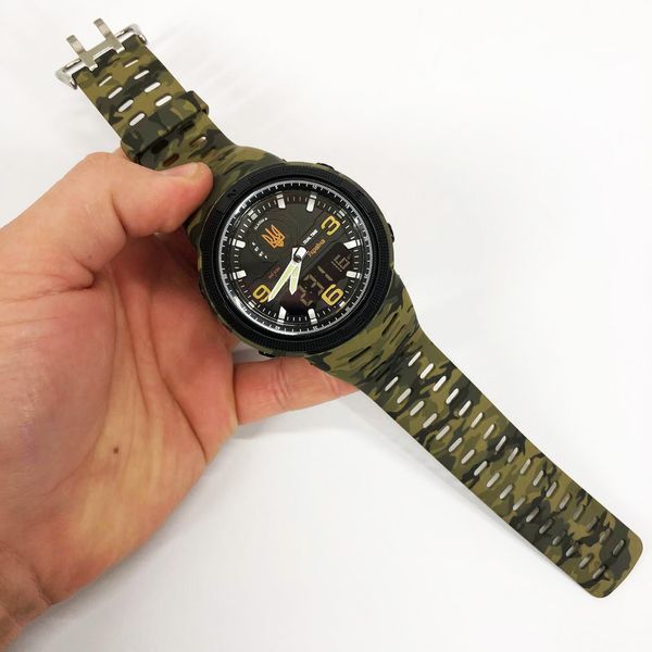Часы наручные мужские SKMEI 5561/1655CMGNBK, Военные тактические часы, Армейские часы, Тактические часы 00022120 фото