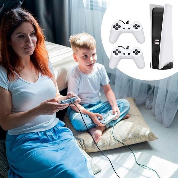 Игровая консоль ретро приставка для телевизора Dendy Game Station GS5 200 игр 8 Bit 00015817 фото