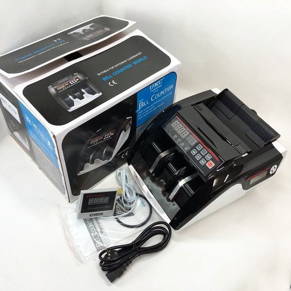 Счетная машинка для денег Bill Counter UV MG 5800 детектор валют + Внешний дисплей, счетчик банкнот 00012614 фото