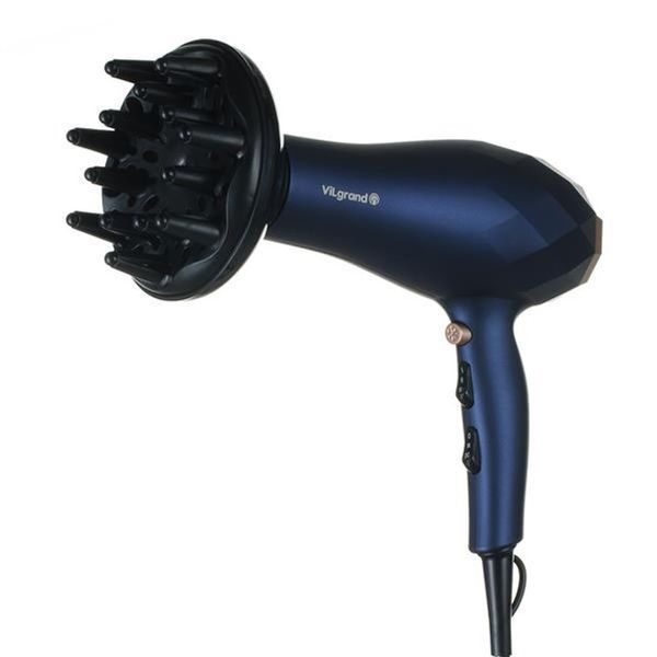 Фен VILGRAND VHD 2424TI. Колір: синій 00014880 фото