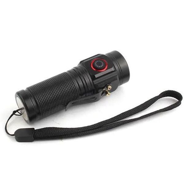 Фонарь PLD W5182-3XHP360, Ручной фонарик led, Водонепроницаемый фонар, Карманный фонарь с usb зарядкой 00022950 фото