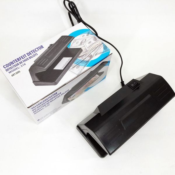 Детектор валют ультрафиолетовый Counterfeit Money Detector UV Ultraviolet Light 318 00012725 фото