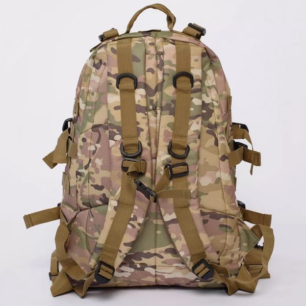 Прочный военный рюкзак 40л Multicam из MOLLE (Cordura 600D) 00018448 фото
