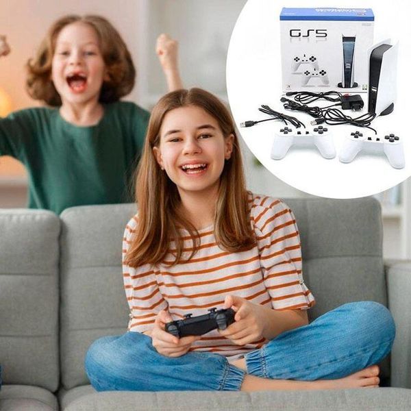 Игровая консоль ретро приставка для телевизора Dendy Game Station GS5 200 игр 8 Bit 00015817 фото