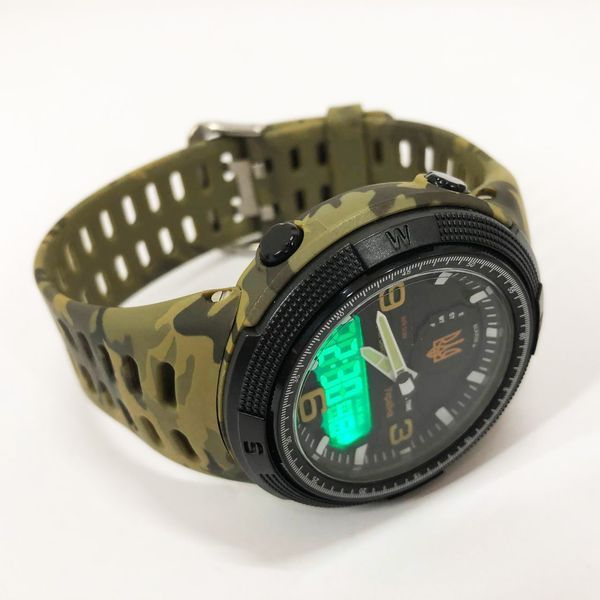 Часы наручные мужские SKMEI 5561/1655CMGNBK, Военные тактические часы, Армейские часы, Тактические часы 00022120 фото