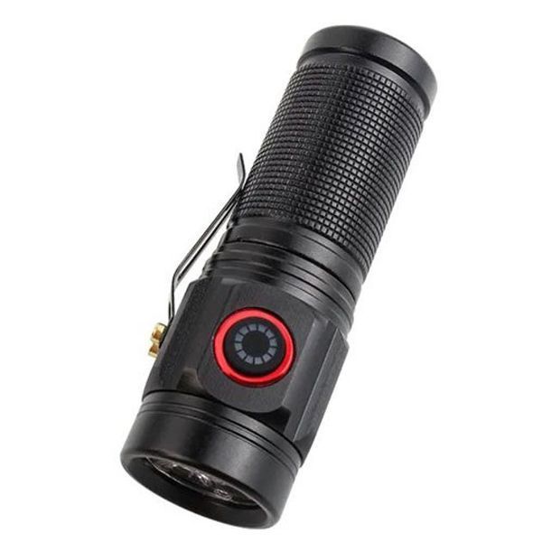 Фонарь PLD W5182-3XHP360, Ручной фонарик led, Водонепроницаемый фонар, Карманный фонарь с usb зарядкой 00022950 фото
