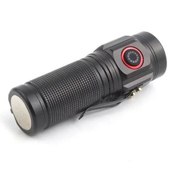 Фонарь PLD W5182-3XHP360, Ручной фонарик led, Водонепроницаемый фонар, Карманный фонарь с usb зарядкой 00022950 фото