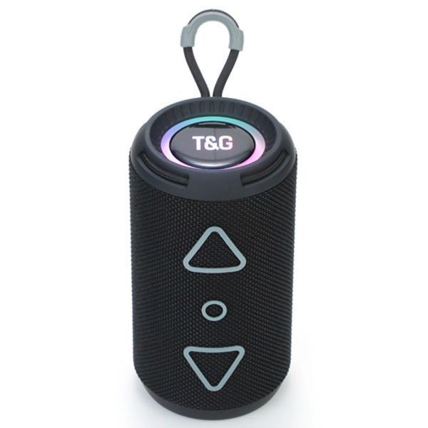 Bluetooth колонка портативна TG656 FM-радіо, акумуляторна колонка для музики. Колір: чорний 00017238 фото
